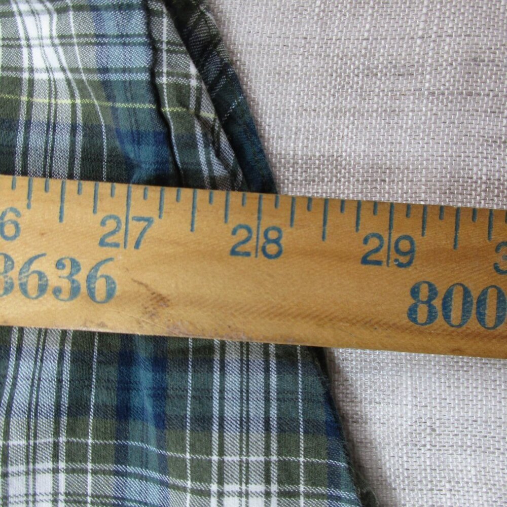 Pendleton Green Blue Plaid Long-Sleeve Button-Down Shirt - Picture 11 of 11